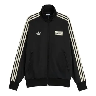 adidas x Oasis Tour Firebird Track Top Jacket Black KT3456