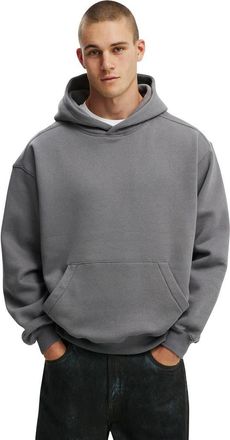 Cotton On Mens Box Fit Hoodie in Slate Stone at Nordstrom, Size Xx-Large