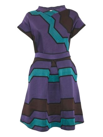 Missoni patterned skirt set - women - Fabric - M - Purple