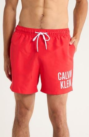 Calvin Klein Intense Power Swim Trunks in Red at Nordstrom Rack, Size X-Large