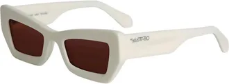 Off-white Ladies Black Square Sunglasses OERI137AURORA 0164