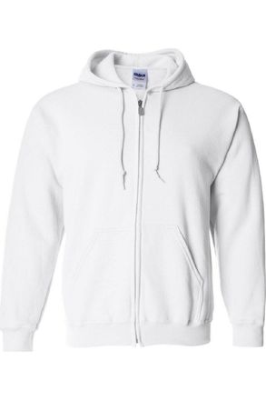 Gildan Heavy Blend Unisex Adult Full Zip Hooded Sweatshirt Top
