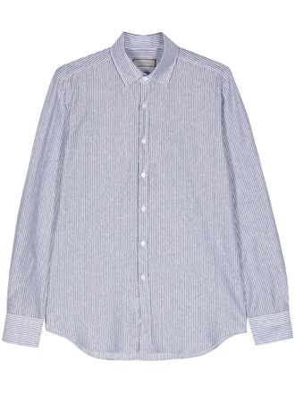 Canali Camicia a righe - Blu