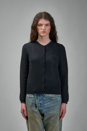 Moncler Padded Wool Zip-Up Cardigan