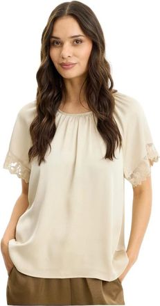 In Front Mujer, Blusas y Camisas, Beige, Talla: L