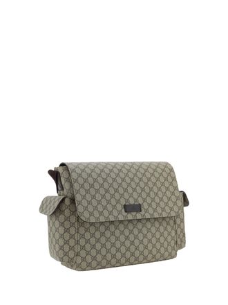 Gucci GG Supreme Jacquard Shoulder Bag - Beige