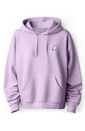 Dalix Ghost Fleece Hoodie in Orchid at Nordstrom, Size Xxx-Large