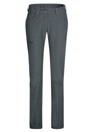 Maier Sports Funktionshose MAIER SPORTS Tillit W slim, Damen, Gr. 44, Normalgr&ouml;ssen, grau, 80% Polyamid, 13% Polyester, 7% Elasthan, Hosen Funktionshose, Slim Fit,