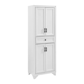 Crosley Furniture Tara Pantry Distressed White
