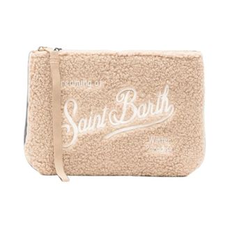 MC2 Saint Barth Pochette Aline Teddy - - Bags - unisex - Beige - ONE SIZE