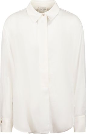 Forte_Forte Crepe de Chine Shirt with Classic Collar