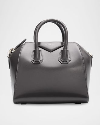 Givenchy Antigona Mini Top-Handle Bag in Box Leather
