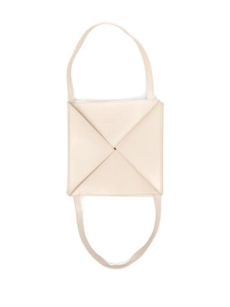 Nanushka Womens The Origami Tote Bag Beige >