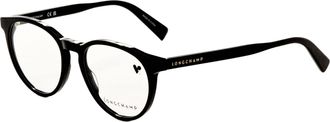 Longchamp Womens 51 mm Black Opticals