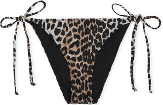 Ganni Mixed String Bikini Bottom - Size 10/12 Elastane