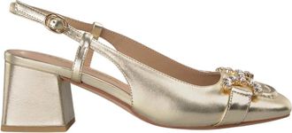 Alma En Pena Stirrup platte schoenen - Dames - Pumps - Geel - 37 EU - Schoenen