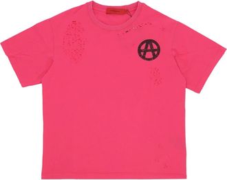 Acupuncture T-shirt Anarchy - - Tops - Uomo - Rosa - S