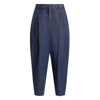 Dolce & Gabbana Loose-fit Jeans, male, Blue, Size: 2XL Denim Trousers