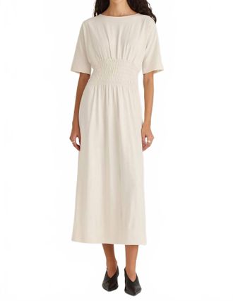Merlette Gallen Midi Dress In Opaline