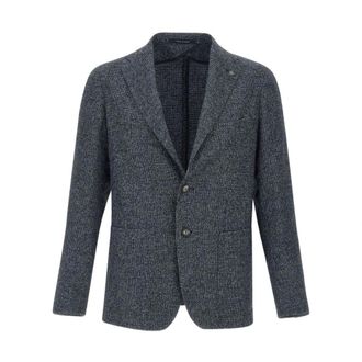 Tagliatore Blazers, male, Blue, Size: XL Tagliatore Jackets Blue