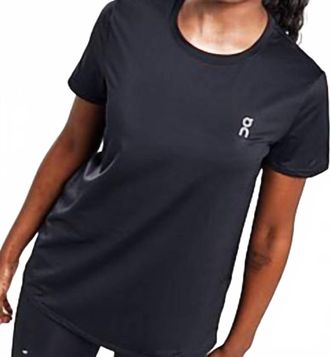 On Womens Core Short Sleeve Tee In Black
