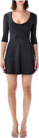 Diesel Kleedjes, Dames, Zwart, S, D Elphin Mini Jurk