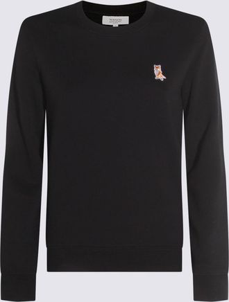 Maison Kitsun&eacute; Sweaters Blacks And Greys-Donna