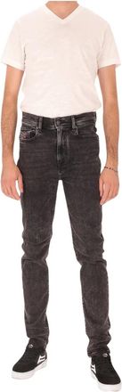 Diesel Slim-fit Jeans - Heren - Jeans - Grijs - Maat: W29 Katoen