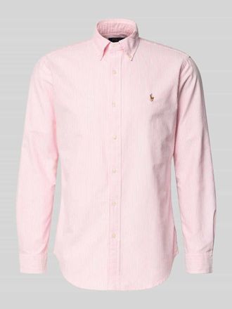 Polo Ralph Lauren Custom Fit Freizeithemd mit Button-Down-Kragen in Rose, Gr&ouml;&szlig;e S