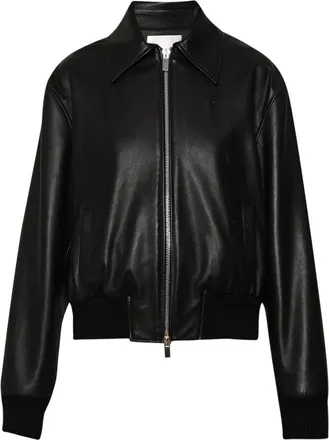 CHRISTOPHER ESBER Leather Bomber Jacket