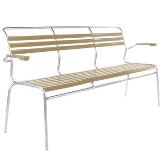 Schubiger M&ouml;bel L&auml;ttli-Bank S&auml;ntis mit Armlehnen