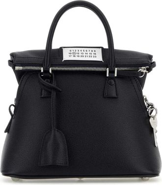 Maison Margiela Tassen, Heren, Blauw, ONE Size, Leer, 5AC Classique Mini