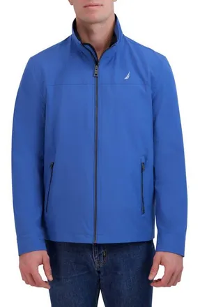 Nautica Lightweight Stretch Water Resistant Golf Jacket in Arctic Blue at Nordstrom, Size X-Large