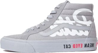 Vans Sk8-Hi Reissue VLT LX Patta Mean Eyed Cat - Heren - Schoenen - Grijs - Maat: 43 EU