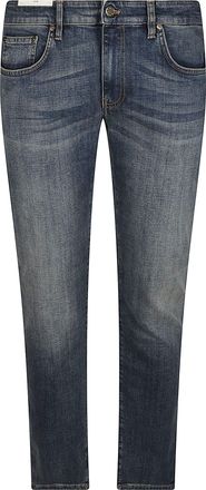 Pantaloni Torino Samba Classic Five-Pocket Jeans