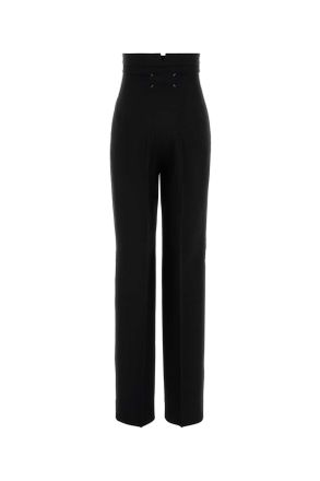 Maison Margiela S51ka0611s78389 900 Black Pantaloni Trousers