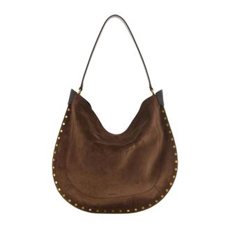 Isabel Marant Bolso de Hombro Chany M de Ante - Bags - Mujer - Marr&oacute;n - ONE SIZE