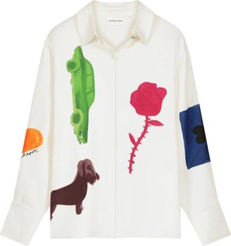 Fab By Fabienne Chapot Cameron Blouse - Dames - Overhemden - Veelkleurig - S - Overhemden