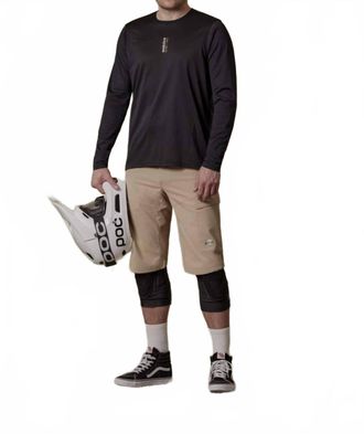 Maloja Scanfs Long Sleeve Freeride Jersey In Deep Black
