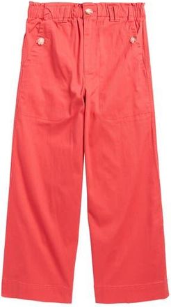 Democracy Wide Leg Ankle Crop Pants in Lobster at Nordstrom Rack, Size 14