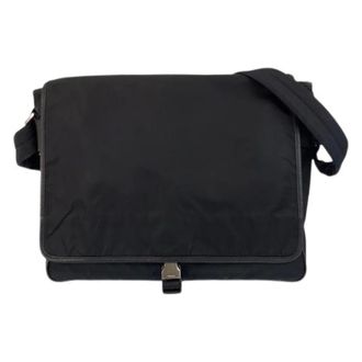 Prada Pre-owned Tessuto Nylon Shoulder Bag - - Pre-owned - Uomo - Nero - ONE SIZE