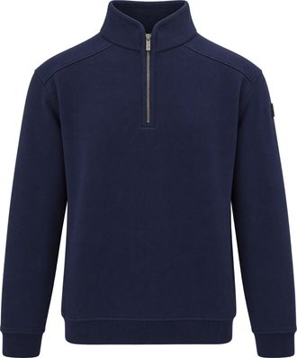 K-Way Aubie Blue Depth Half-Zip Knit Pullover