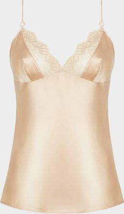 Lise Charmel Elegance Artist Lace-Trim Satin Camisole