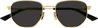 Bottega Veneta Pantos Zonnebril - unisex - Zonnebrillen - Geel - 52 MM - Accessoires