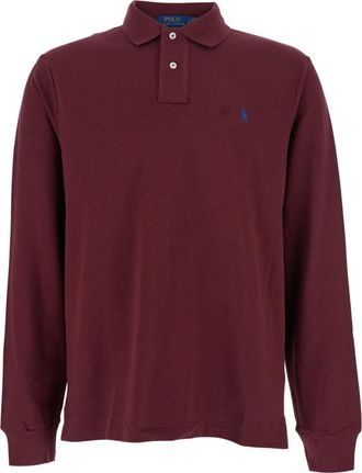 Polo Ralph Lauren Maroon Logo Polo