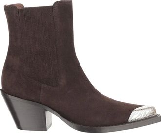 PARIS TEXAS Schoenen, Dames, Bruin, 37 EU, Su&egrave;de, Anja 70 Enkellaars