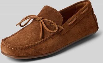 Vagabond Loafer aus echtem Veloursleder Modell LARISSA in Cognac, Gr&ouml;&szlig;e 36