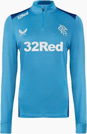 Castore Mens quarter Zip Top 2023 2024 Adults - Blue - Size: 36
