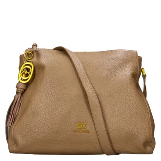 La Carrie Tassen, Dames, Bruin, ONE Size, Leer, Screaming Bell Faux Leather Bag