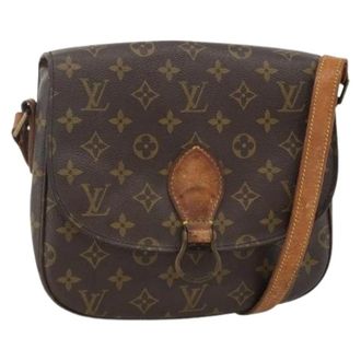 Louis Vuitton Pre-owned Cross Body Bags, female, Brown, Size: ONE SIZE Pre-owned Saint Cloud GM Shoulder Bag
